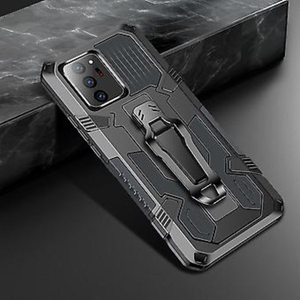 For Samsung Galaxy Note20 støtsikker PC + TPU-etui (grå)
