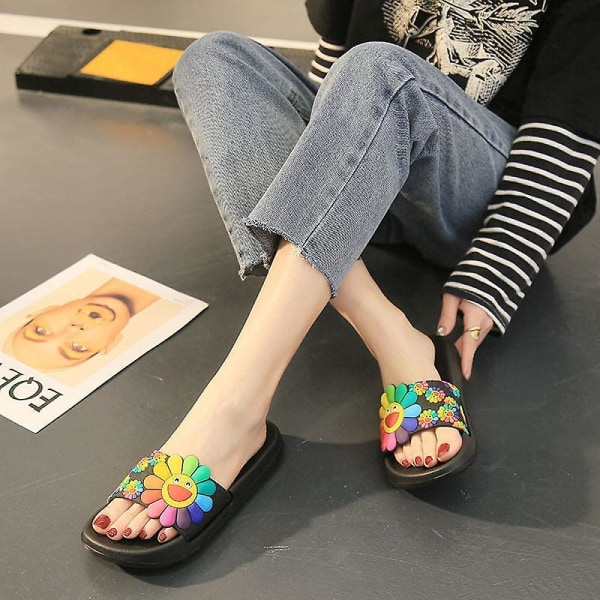 Unisex flip-flops för vuxna, tofflor för dusch och bad, helt nya