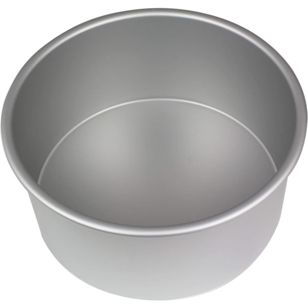 Anodized Aluminum Round Cake Pan, Fixed Bottom Cake Pan Baking Su