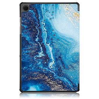 Smart Læder Tablet Etui Til Samsung Galaxy Tab A9 Plus (Bølger)