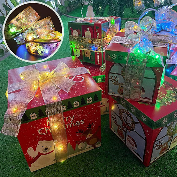 Glittrande bandljus 10m LED julbelysning, julgran