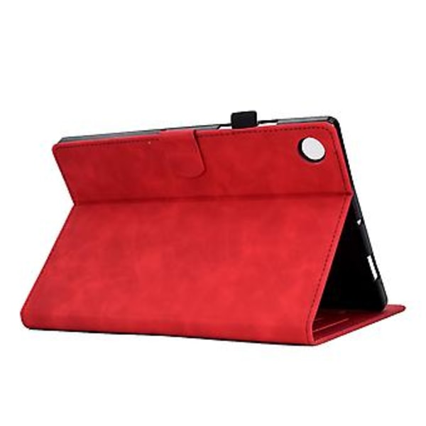Tower Læder Tablet Etui Til Samsung Galaxy Tab A9+ (Rød)