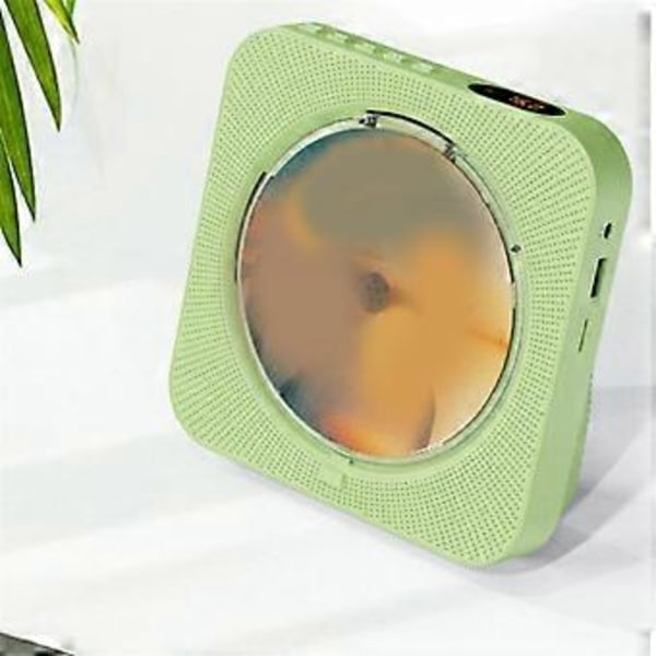 Bærbar CD-afspiller -718 - Bluetooth, Dobbelte Højttalere, FM-radio, USB, Hovedtelefontilstand, Stereo Lyd Pin