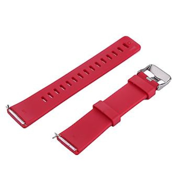 Silikonklokkearmbånd for Fitbit Versa / Versa 2 (Rød)