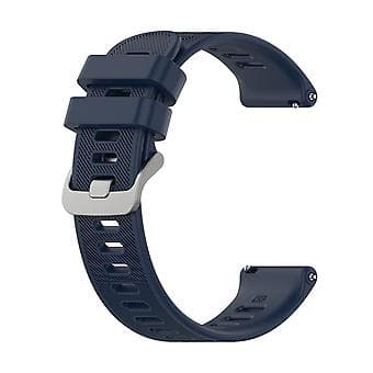 Twill Silikonarmband för Garmin Forerunner 158 / 55 (Midnattsblå)