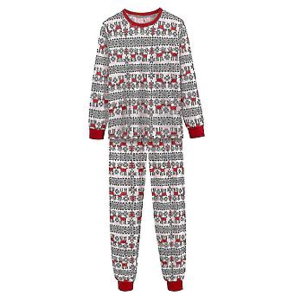 Julepyjamas for Familie - Matchende Pyjamas for Voksne og Barn - Festlig Nattøy (XL Papa)