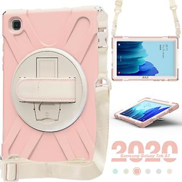 Pure Color Samsung Galaxy Tab A7:lle Musta (Harmaa)