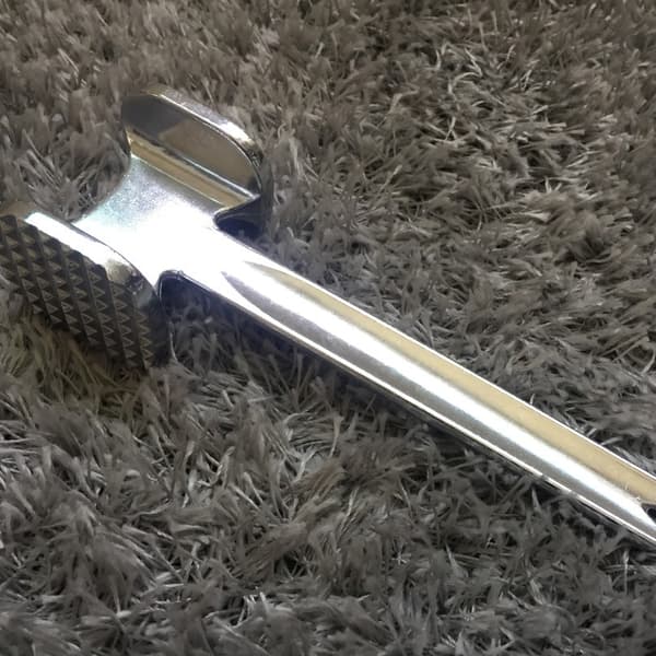 Dubbelsidig köttklubba i aluminiumlegering