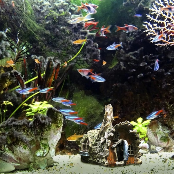 Ornement d'aquarium Ornements d'aquarium Grotte de résine anpassa