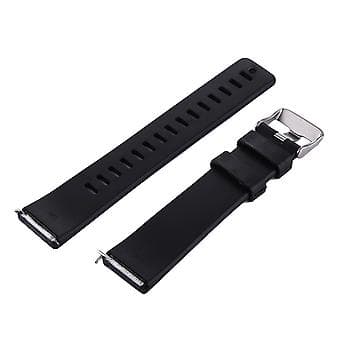 Silikonklokkearmbånd for Fitbit Versa / Versa 2 (Fiolett)