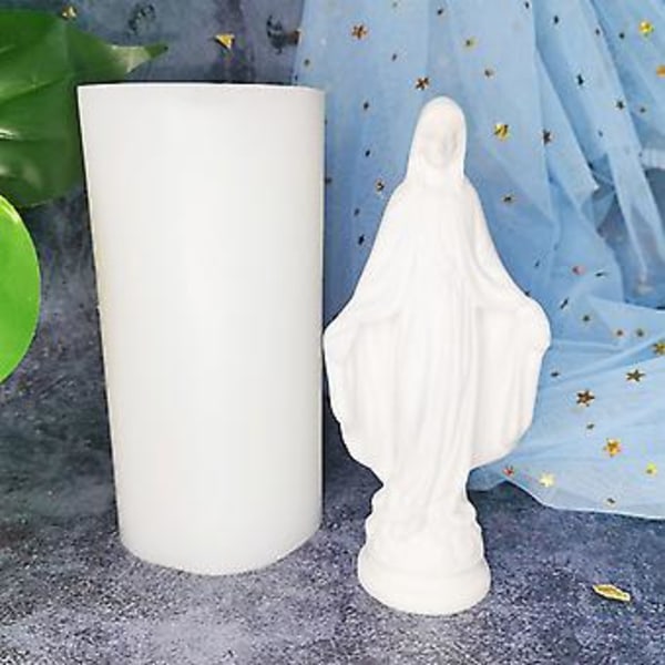 3D Tegneserie Bageform Kageform Bageartikler 3D Jomfru Maria Form Kagegave