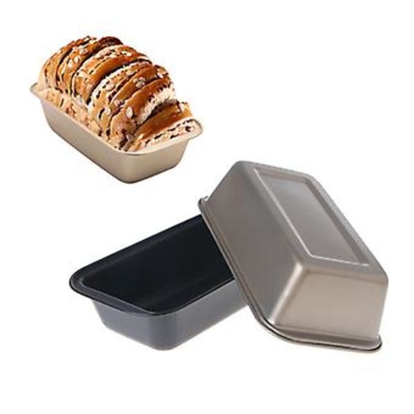 Non-stick brødform til toastbrød, kagebageform, køkkenform til farsbrød (sort)