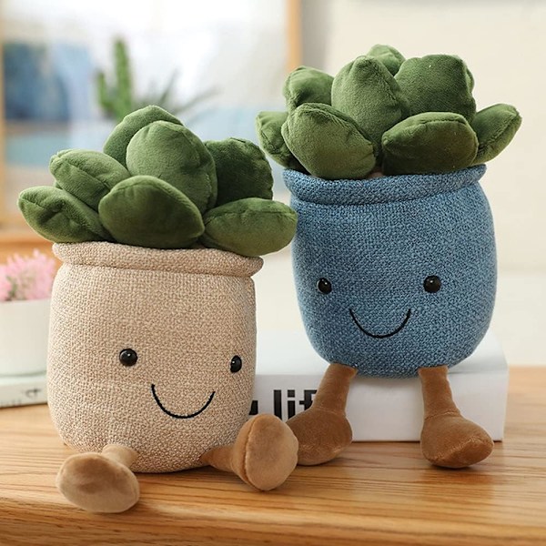 Plush Leksak, 35cm Planter Fylld Plush Kudde Dekoration, Mjuk Fluff
