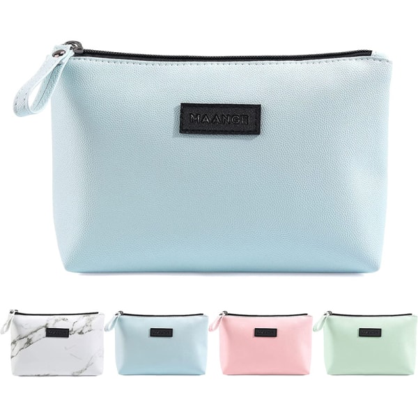 Cosmetic Bags for Women Small Makeup Bag for Purse Pu Leather Mak