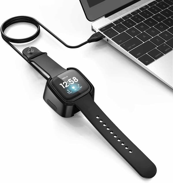 Kompatible produkter, lader kompatibel med Fitbit Versa 2 (1
