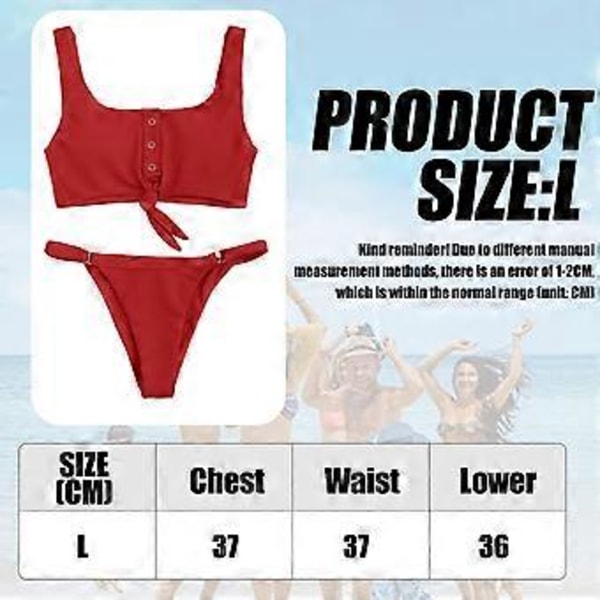 Naisten bikinit uimapuku kaksiosainen, olkaimellinen bikinit uimapuku kaksiosainen uimapuku