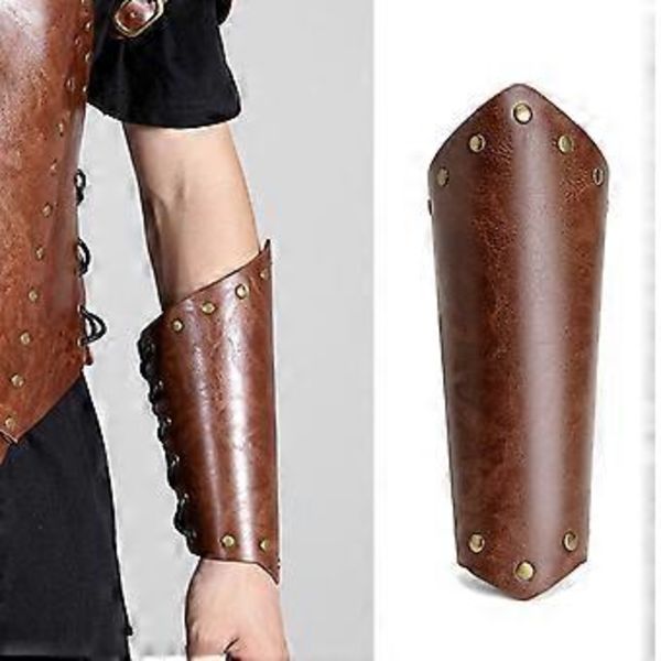 Armskydd Handskrem Armskydd Rollspel Breda Riddare Armskydd för Medeltidsentusiaster FAS061BN1 styck (FAS061BN1 styck)