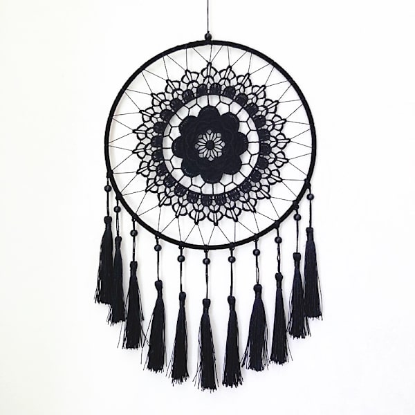 1 stk. Håndlavet Macrame Vægophæng, Macrame Vægdekoration Vævet Vægkunst