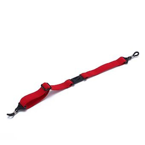 Elastisk Brillesnor Halsbånd Sportsbriller Båndholder Solbriller (Rød)