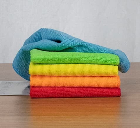 5 stk. Mikrofiber Absorberende Klude, Køkkenklude, Skureklud