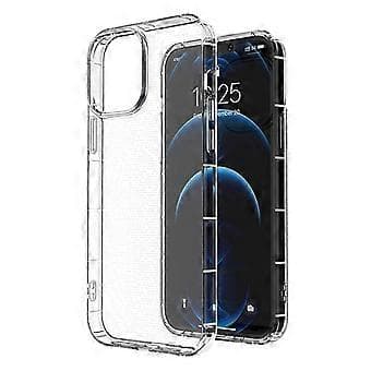Storpack Kompatibelt Skal för iPhone 16 Pro Max, Klar TPU, Fallskydd, Luftkudde