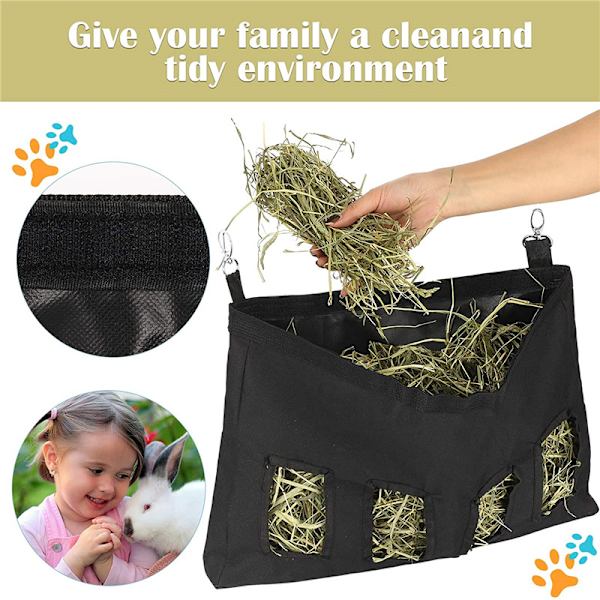 Kaninmater, Hay Feeder Bag for Kanin, Marsvin, Guinea Pig