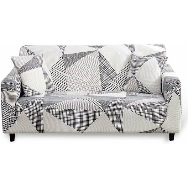 Stretch Sofa Cover 1 Seater med armlæn Elastisk Sofa Cover Magi