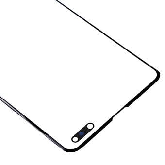 Forreste Skærm Ydre Gl Lens til Galaxy S10 5G Sort