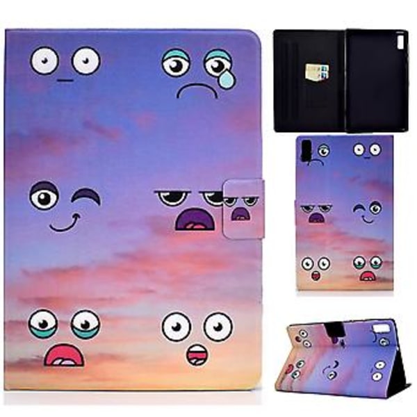 Värillinen Piirustus PU-Tabletin Kotelo Lenovo Tab P11 Gen 2:lle (Expression)