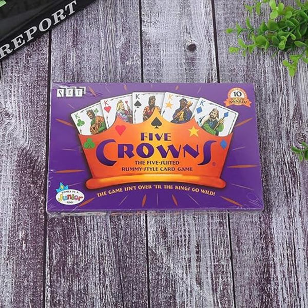 Viisi kruunua korttipeli Violetti