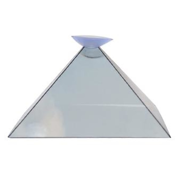 3D Hologrammi Pyramidi Näyttö Projektori Videojalusta Universaali Älypuhelimille