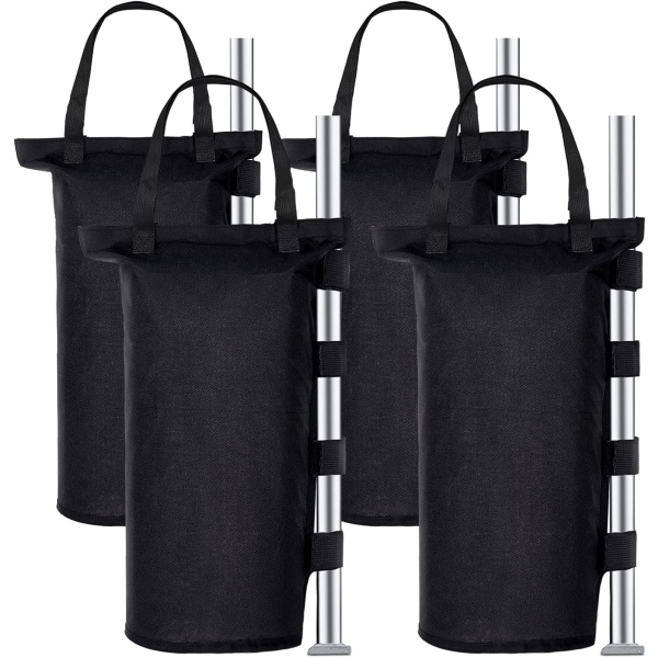 Set med 4 vikter för paviljonger, paviljongssandpåsar, kraftig 600D I
