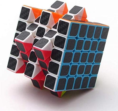 5x5x5 Speed ??Cube, Glatt magisk karbonfibersticker Speed ??Cube