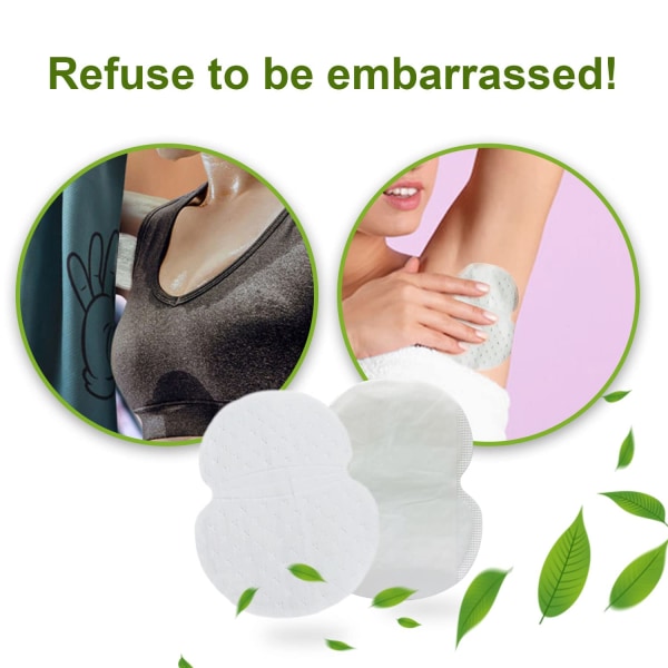 100 st armpit pads armpit svett pads underarm svett pads för