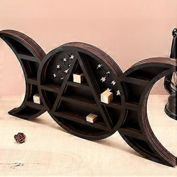 1 stk. Multifunksjonell Skrivebords Oppbevaringsboks Trehåndverk Skrivebords Ornament Kreativ Hylle