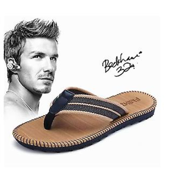 Men And Women Fashion Trend Flip Flops Home Slippers Non-slip Beach Sewing Cool Student Clip Outside Slides(40 Auburn)