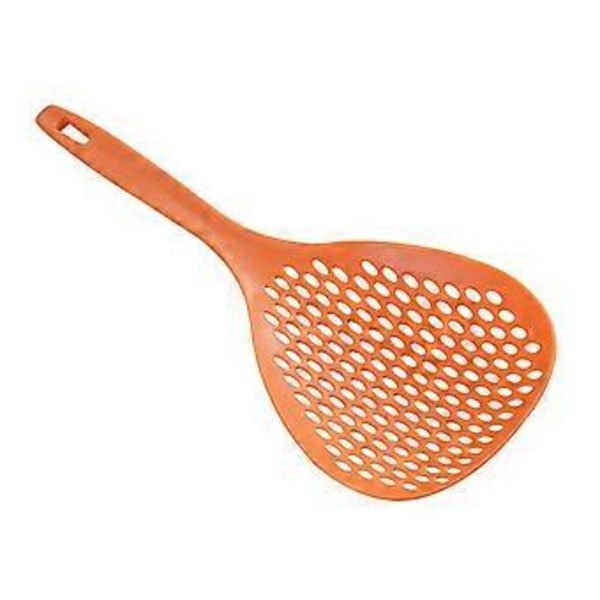 Si Rund Mesh Si til Loo Nudler Køkken Pasta (orange)