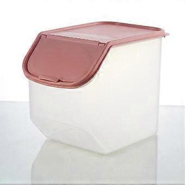 Madopbevaringsbeholder Kornopbevaring / Risdispenser Kaffe (Pink)