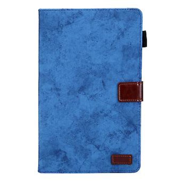 Läderfodral för surfplatta Samsung Galaxy Tab A9 (Blå)