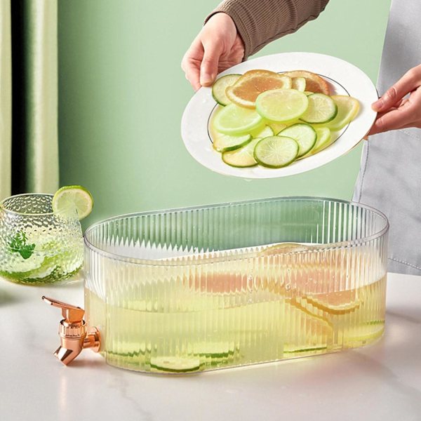 5,3L drikkefontenedispenser, dryppfri vanndispenser