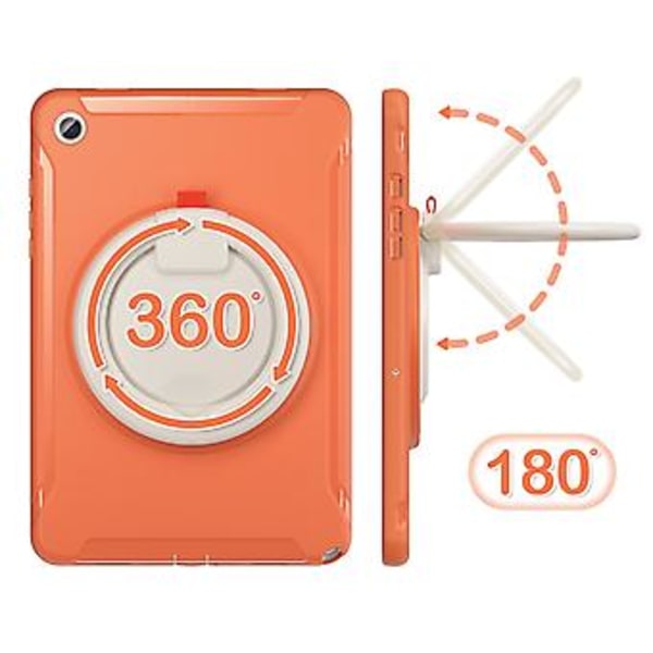 TPU + PC Skyddande Tabletfodral För Samsung Galaxy Tab A9+ (Levande Korall)