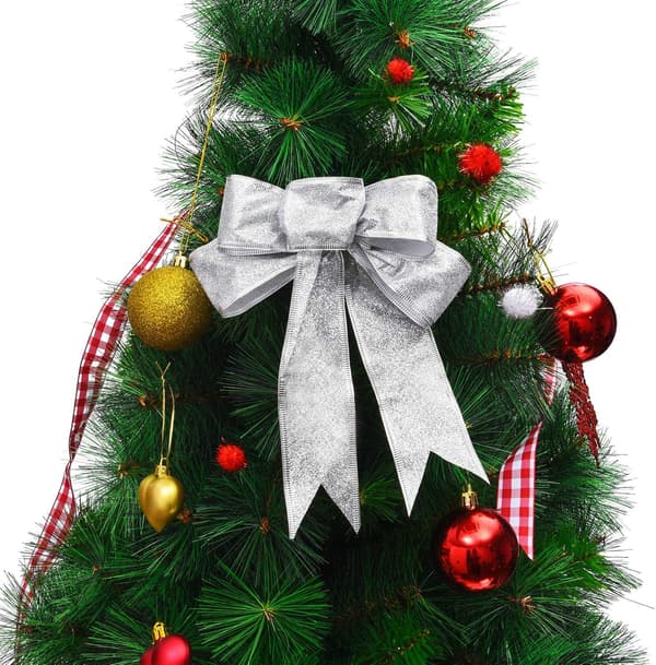 12 stk Glitrende Julebuer Julegirlander Bue Jul