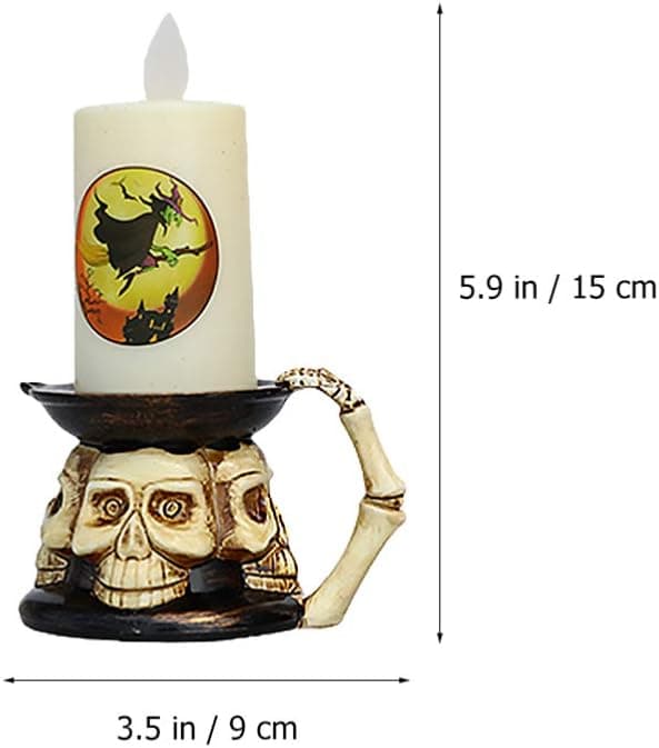 Gresskarlys flammefri hekselys med gresskar Ca