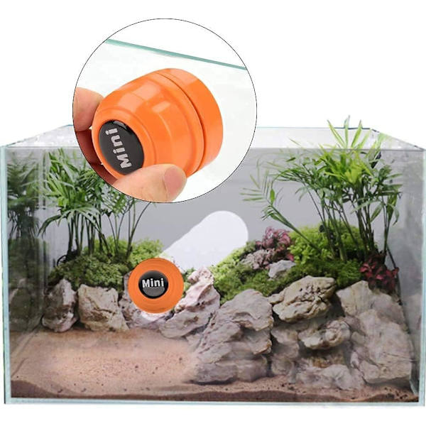 2-pack supermagnetisk algskrapa för akvarium - magnetisk borste Sui