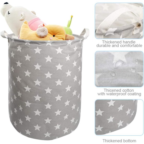 Foldable Laundry Basket Large Organize Baskets for Clothes Toy St