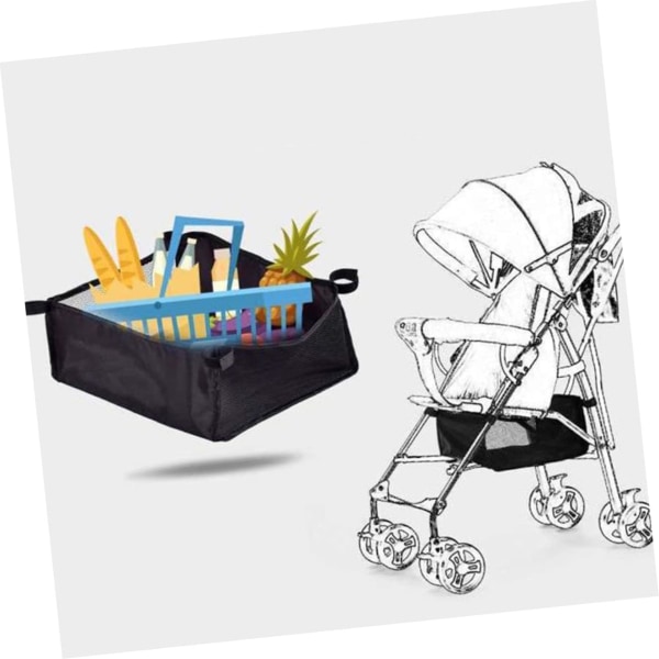Barnevognskurv Produkt Opbevaring Underseat Universal Board Extra I