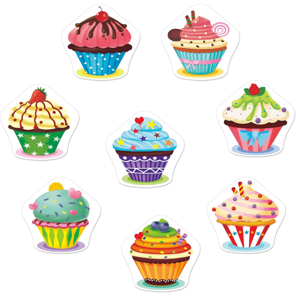 1000 pc'er (Chaque mål = 3,8 cm i diameter) Cupcake Beignet D