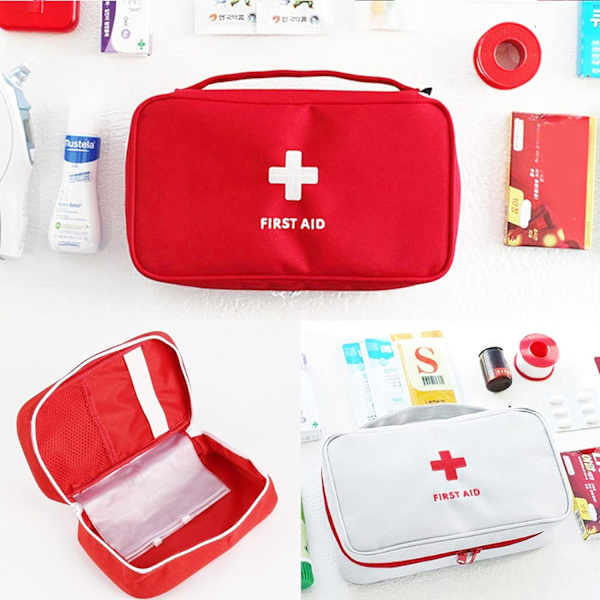 2-pack reseväska för första hjälpen, miniresa första hjälpen-kit, medicinsk nödsituation