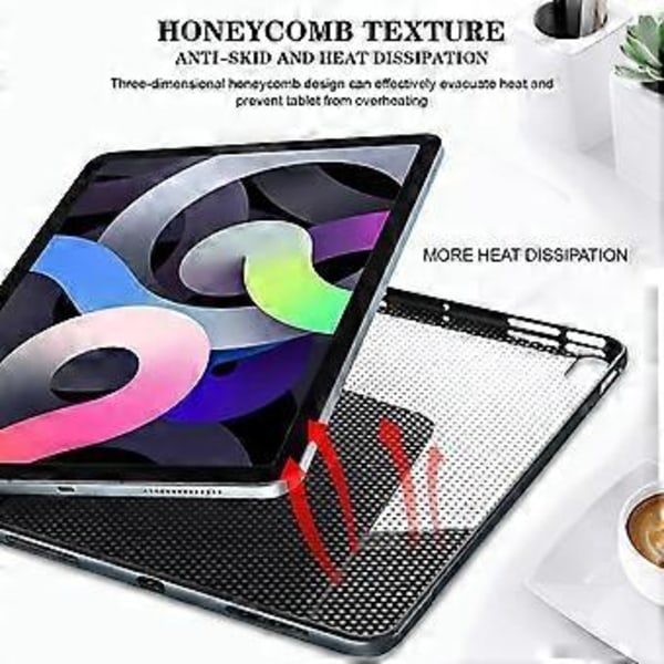 Målad TPU-fodral för iPad 10:e generationen 10.9 2022 (Fjärilscirkel)