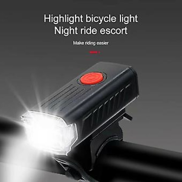 USB Ladattava LED Polkupyörän Ajovalo Pyörän Etuvalo Takavalo Pyöräilyyn ( )